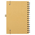 Cardboard notebook