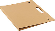Cardboard writing folder