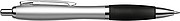 Cardiff ballpen with blue ink.Black