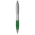 Cardiff ballpen with blue ink.Green