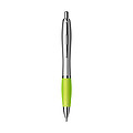 Cardiff ballpen with blue ink.Light green