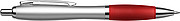 Cardiff ballpen with blue ink.Red