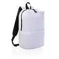 Casual backpack PVC free,white