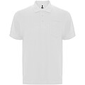 Centauro Premium short sleeve unisex polo, white