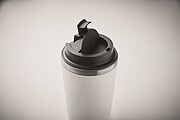 Ceramic lining tumbler 350 ml, white