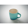 Ceramic mug 300ml, turquoise