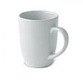 Ceramic mug in box, white