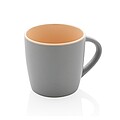 Ceramic mug with coloured inner