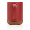 Ceramic mug with cork base