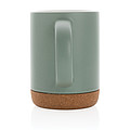 Ceramic mug with cork base