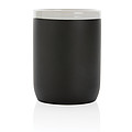 Ceramic mug with white rim