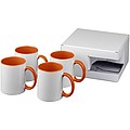 Ceramic sublimation mug 4-pieces gift set