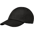 Cerus 6 panel cool fit cap, black