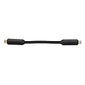 Charging and data transfer cable, black