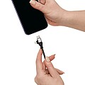 Charging and data transfer cable , black