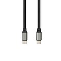 Charging and data transfer cable C2C, black