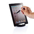 Chef tablet stand with touchpen, black
