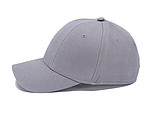 CHRIS six panel cap, grey