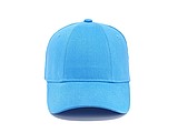CHRIS six panel cap, light blue