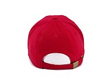 CHRIS six panel cap, red