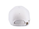 CHRIS six panel cap, white