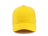 CHRIS six panel cap, yellow