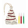 Christmas tree ornament, wood