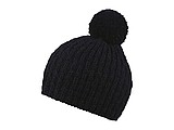 City winter hat, black