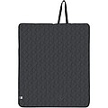 Clary GRS recycled polyester picnic blanket, solid black