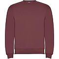 Clasica unisex crewneck sweater, berry red