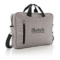 Classic 15” laptop bag, light grey