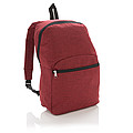 Classic two tone backpack, red