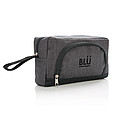 Classic two tone toiletry bag, dark grey