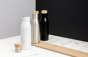 Clima leakproof vacuum bottle with steel lid