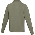 Clyde unisex organic rugby polo sweatshirt, green
