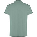 Cobain short sleeve unisex polo, dark green