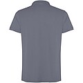 Cobain short sleeve unisex polo, dark grey