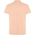 Cobain short sleeve unisex polo, light orange