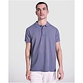 Cobain short sleeve unisex polo, light orange
