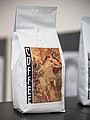 Coffee in its own customized packaging