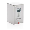 Coffee to go tumbler, silver