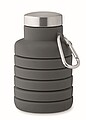 Collapsible bottle 500ml, stone grey