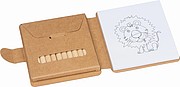 Coloring book with 12 colored pencils