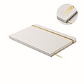 Colour revealing A5 notebook, gold