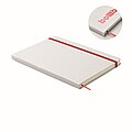 Colour revealing A5 notebook, red
