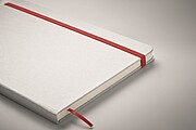 Colour revealing A5 notebook, red