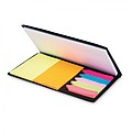 Colour stickers and notebook, black