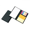 Colour stickers and notebook, black