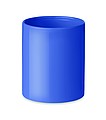 Coloured ceramic mug in box