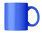 Coloured ceramic mug in box